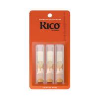 Тростина для саксофона D'Addario Rico - Soprano Sax #3.0 - 3-Pack (RIA0330)