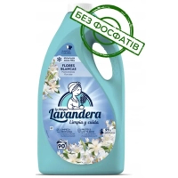Гель для прання La Antigua Lavandera Flores Blancas З ароматом жасмину 4.5 л (8435495838241)