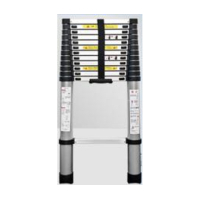 Драбина Voltronic 2,6м, алюмінієвий сплав, до 150кг, ширина 48см (YT43344)