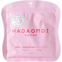 Маска для обличчя Kor Japan Hadaomoi Face Mask Тканинна зі стовбуровими клітинами 30 шт (4571365221974)