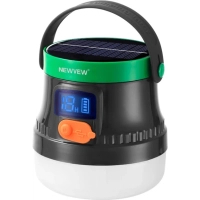 Ліхтар NEWVEW NV-E936 50W Solar Panel 2600mAh Green (NWVW-NV-E936-GN)
