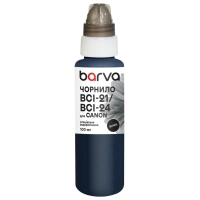 Чорнило Barva Canon BCI-21/BCI-24, 100 мл, special, water-soluble, Black (C24-280)