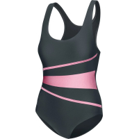 Купальник Aqua Speed Stella Lady 299-33 графітовий, рожевий 36 (5905718629619)