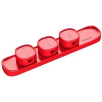 Тримач для кабелю Baseus Peas Cable Clip Red (ACWDJ-09)