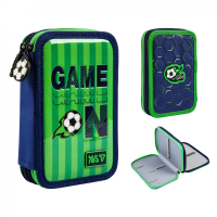 Пенал Yes твердий подвійний Football Fan HP-01 (533714)