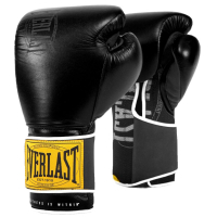 Боксерські рукавички Everlast 1910 Classic Training Glove P00001711 чорний 14 унцій (009283599928)
