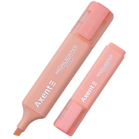 Маркер Axent Highlighter 2537-A, 1-5 мм клиноп. пастель рожевий (2537-24-A)