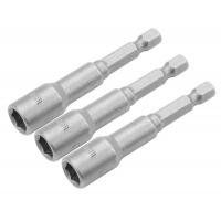 Головка магнітна Tolsen 13 мм 1/4"х65 мм 3 шт (77848)