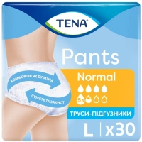 Підгузки для дорослих Tena трусики Pants Normal Large 30 шт (7322541150895_7322542545102)