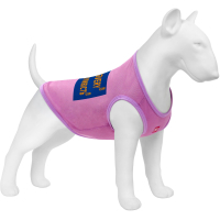 Борцівка для тварин WAUDOG Clothes "Сміливість" сітка XS рожева (300-0231-7)
