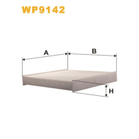 Фільтр салону Wixfiltron WP9142