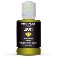 Чорнило Printalist Canon GI-490 для G1400/G2400/G3400 140г Yellow (PL490Y)