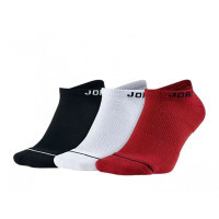 Шкарпетки Nike U ED CUSH POLY NS 3PR 144 DX9656-902 42-46 3 пари Червоний/Білий/Чорний (196152694324)