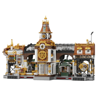Конструктор Pantasy Original - Steampunk Залізнична станція в стилі стімпанк (85007)