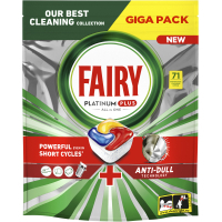 Таблетки для посудомийних машин Fairy Platinum Plus All in One Lemon 71 шт. (8700216236126)