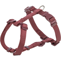 Шлея для собак Trixie Premium H-harness M-L 52-75 см 20 мм Бордова (4053032672895)