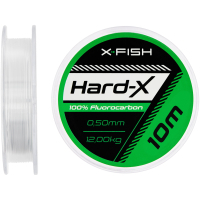 Флюорокарбон X-Fish Hard-X 10m (clear) 0.50mm 12.00kg (1917.03.74)