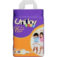 Підгузки Unijoy baby Premium L ( 9-14 кг) 20 шт (6973920541035)