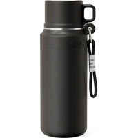 Термос Merlion з чашкою та ситечком 1 л, чорний (TermTea-1000Black)