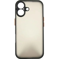 Чохол до мобільного телефона Dengos Matte iPhone 17 Black (DG-TPU-MATT-170)