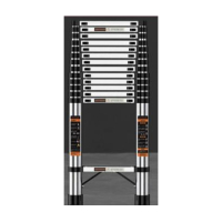 Драбина Voltronic 2,7м, нержавіюча сталь, до 150кг, ширина 46см (YT43350)