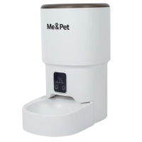 Універсальний посуд для тварин Me&Pet Годівниця розумна 4 л біла (NMP29)