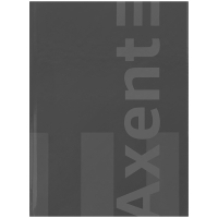 Книга записна Axent A4 One color, 96 аркушів клітинка, сірий (8426-4-A)