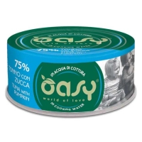 Консерви для котів OASY Wet More Love з тунцем та анчоусами 70 г (8054329511411)