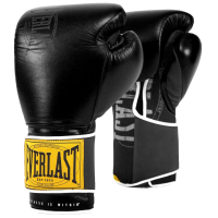 Боксерські рукавички Everlast 1910 Classic Training Glove P00001713 чорний 16 унцій (009283599935)