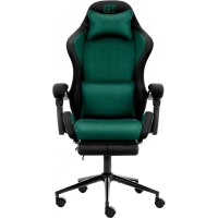 Крісло ігрове GT Racer X-2338 Green/Black (X-2338 Fabric Green/Black)