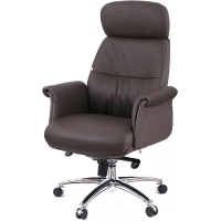 Офісне крісло Аклас Драгобрат, AL MB, Шкіра LC-K Dark Brown/PU Dark Brown (00179839)