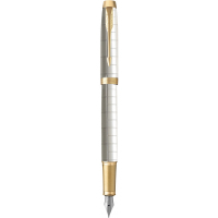 Ручка пір'яна Parker IM 17 Premium Pearl GT  FP F (24 711)