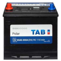 Акумулятор автомобільний TAB 65 Ah/12V Polar S Euro Japan (246 865)