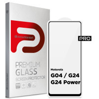 Скло захисне Armorstandart Pro Motorola G04 / G24 / G24 Power Black (ARM74296)