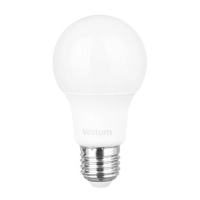 Лампочка Vestum A60 12W 3000K 220V E27 (1-VS-1104)