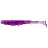Силікон рибальський FishUP U-Shad 2.5" 015 - Violet/Blue (9шт/уп) (1862.02.88)