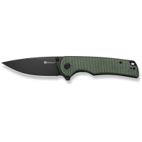 Ніж Sencut Praktisk, Green Micarta, Darkwash (S24019-3)