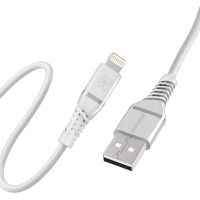 Дата кабель USB 2.0 AM to Lightning 1.2m 2.4A MFi PowerLine-Ai120 white Promate (powerline-ai120.white)