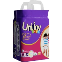 Підгузки Unijoy baby Premium М (5-10 кг) 22 шт (6973920541028)