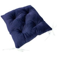 Подушка на стілець MirSon 28-0006 Navy blue Velvet 50х50 см (2200006275794)