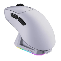 Мишка Ajazz AJ179P MC Charging Dock Wireless/Bluetooth/USB White (AJ179P-MC-W)