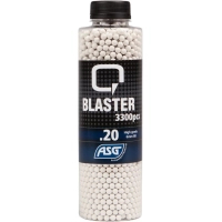 Страйкбольні кульки ASG Q Blaster White 6 мм 0,2 г 3300 шт (19399)