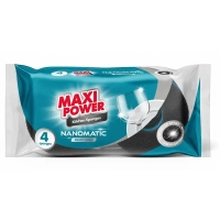 Губки кухонні Maxi Power Nanomatic 4 шт. (4820204703776)