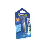 Жало паяльне MECHANIC BW 900M-T-IS 4*6,3mm, мідь, гальванічне покриття, широкий гнутий конус (M BW 900M-T-IS)