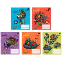 Зошит Kite Ninjia Turtles, 18 аркушів, клітинка (NT26-236)