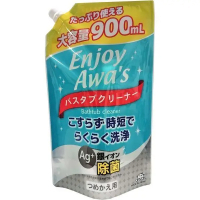 Піна для чищення ванн Rocket Soap Foaming Bathtub Cleansing З іонами срібла Змінний блок 900 мл (4903367093608)