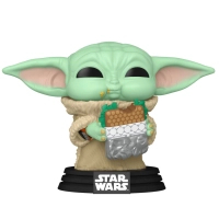 Фігурка Funko Pop серії Мандалорець і Ґроґу - Ґроґу із сендвічем (90821)