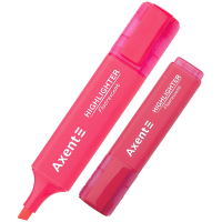 Маркер Axent Highlighter 2537-A, 1-5 мм клиноп. рожевий (2537-10-A)