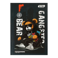Щоденник шкільний ZiBi BEAR TOY В5, 40 аркушів, тверда обкладинка (ZB.13765-25)