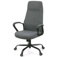 Офісне крісло Аклас Черемош, KD Tex TILT, 1705B-26 Black-Gray (00179832)